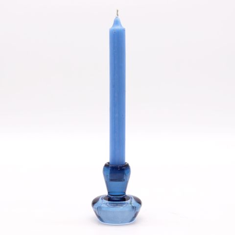 Mushroom Flip Dinner Candle / Tealight Holder - Royal Blue