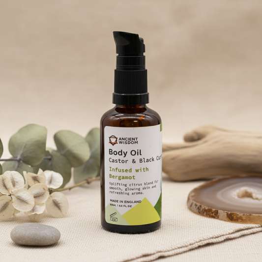 Organic Body Oil 50ml - Bergamot