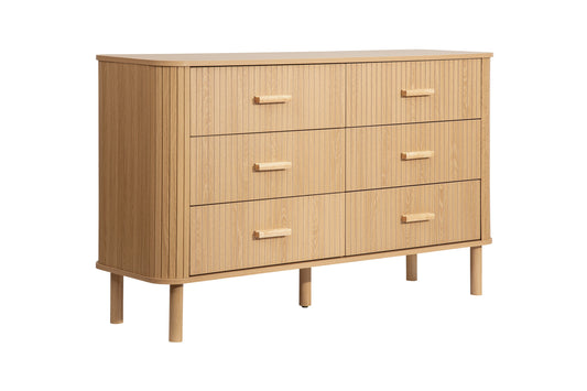 Axel 6 Drawer Fluted Chest