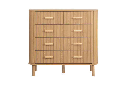 Axel 5 Drawer Fluted Chest