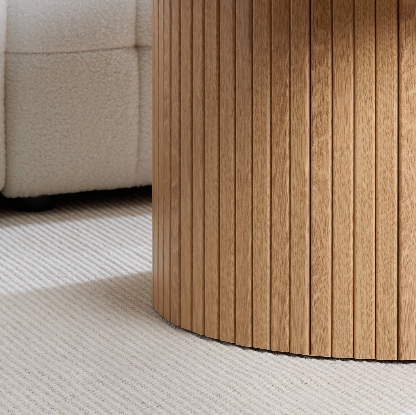Axel Round Fluted Coffee Table