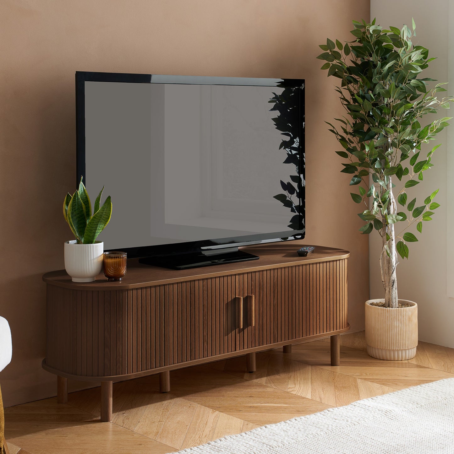 Axel Fluted TV Unit
