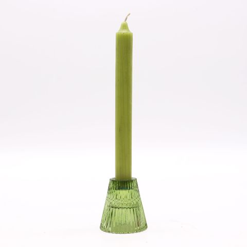 Flip Dinner Candle / Tealight Holder - Garden Jade
