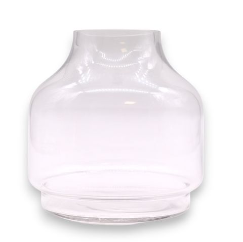 Medium Ball Top Terrarium on Dark Tung Wood