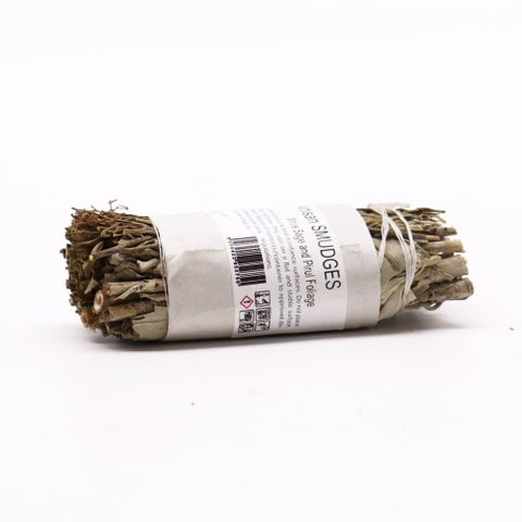 Smudge Stick - White Sage and Pirul Foliage