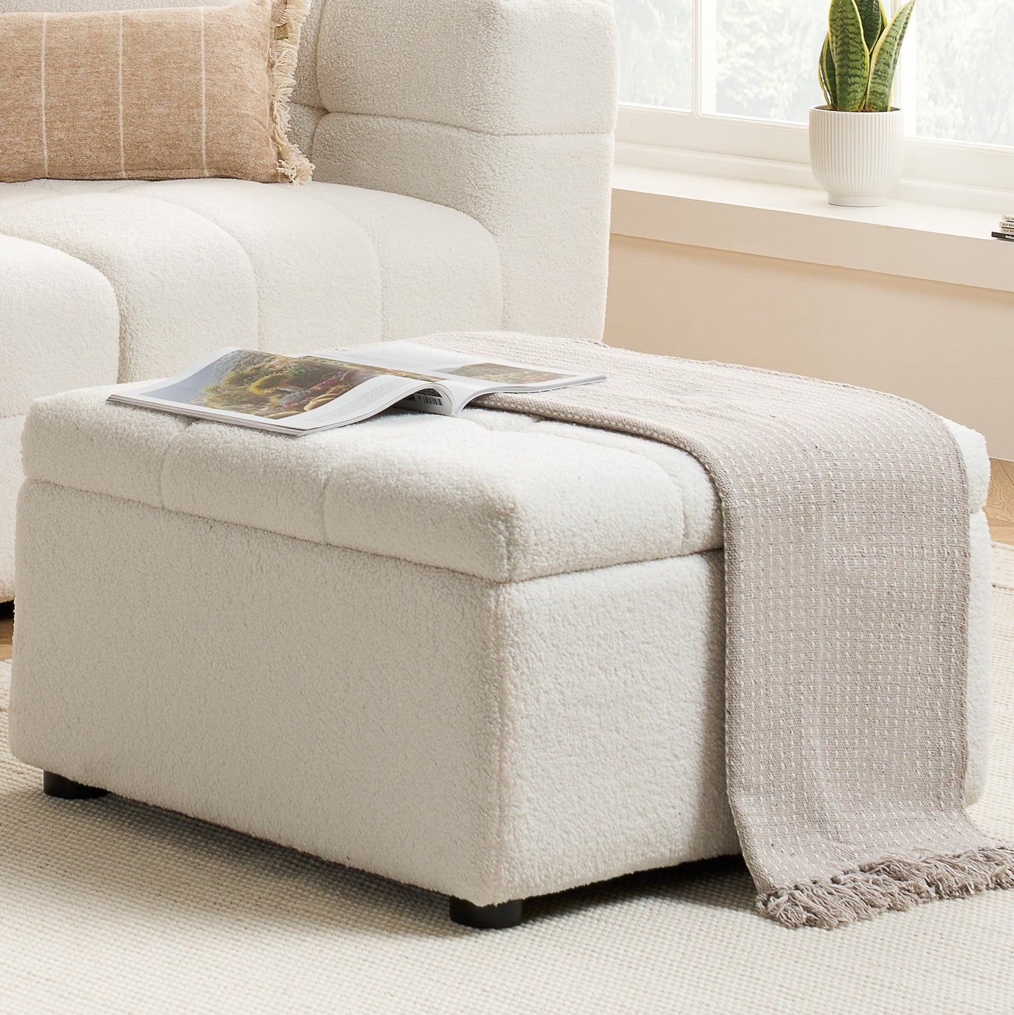 Milo 2 Seater Sofa With Footstool