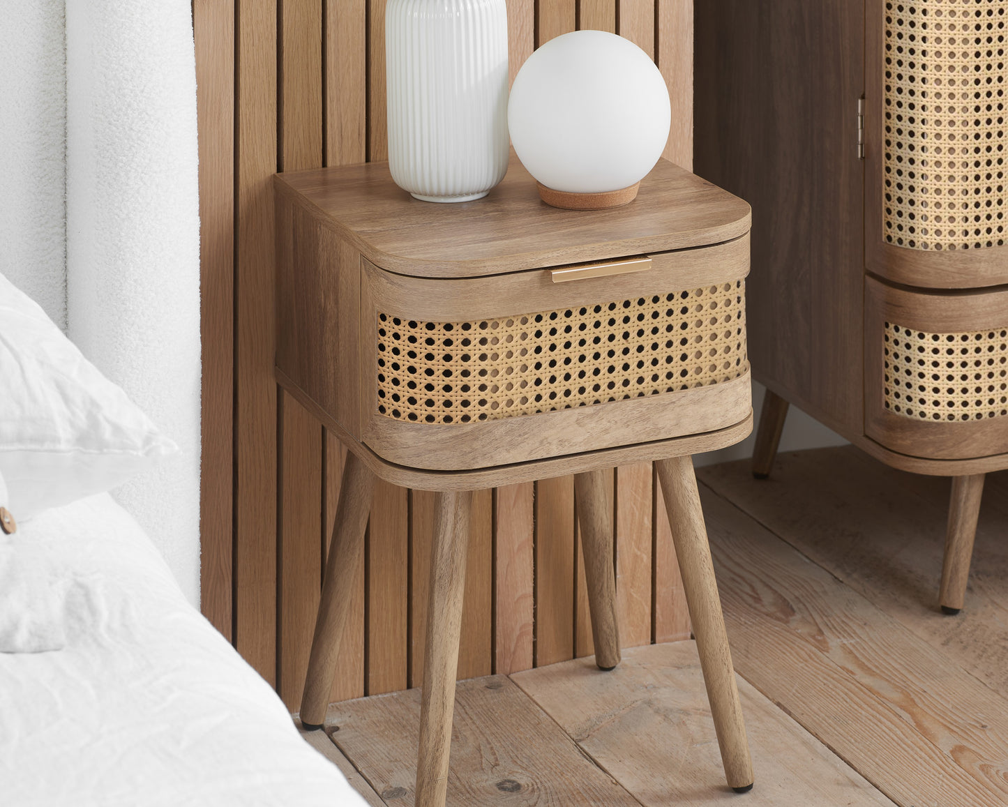 Noah 1 Drawer Bedside