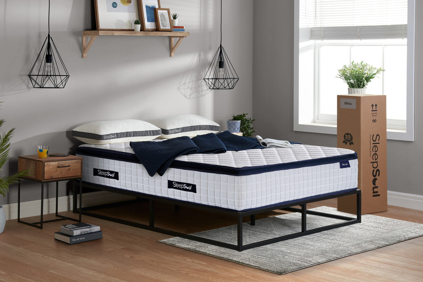 SleepSoul Bliss 1500 Double Mattress