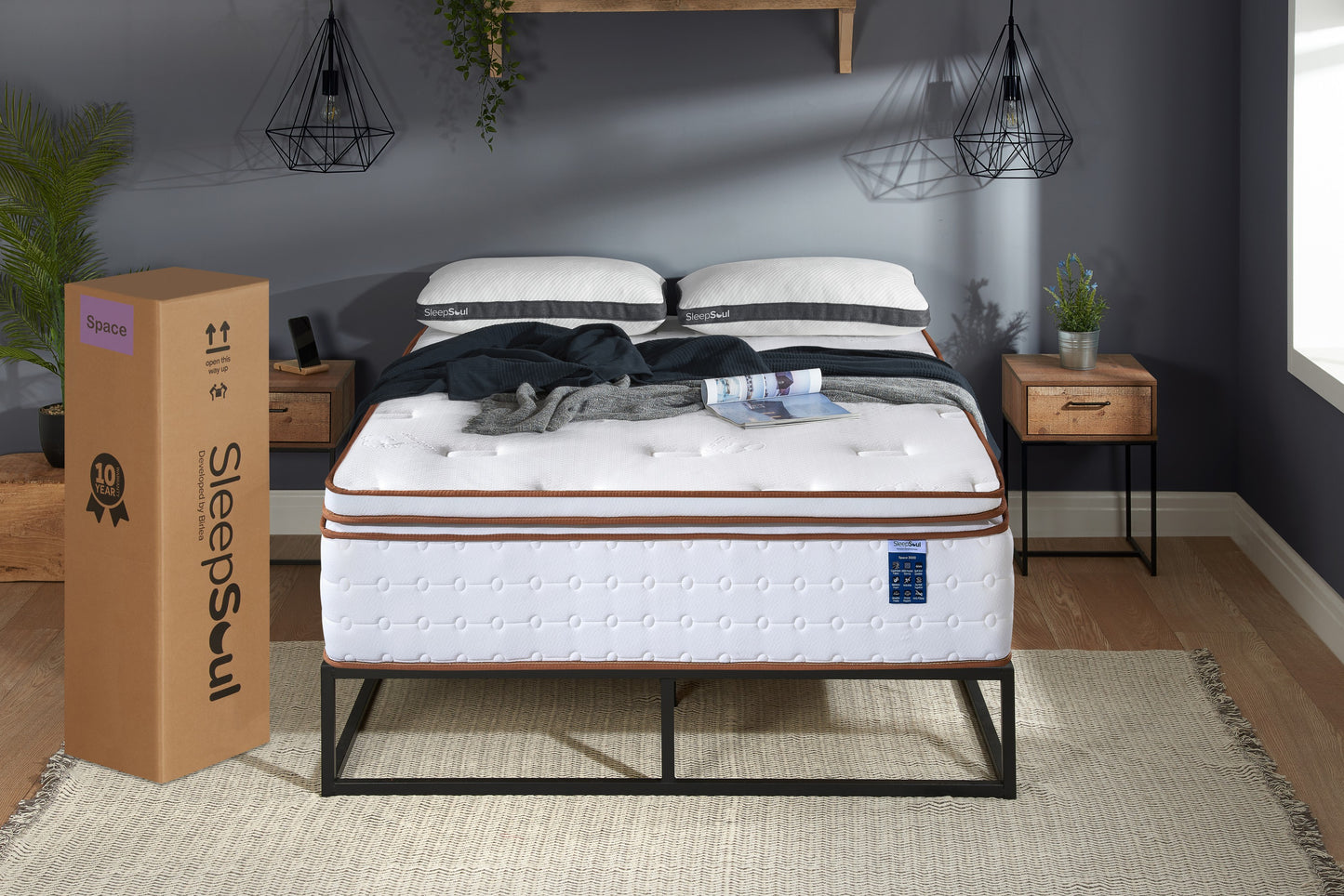 SleepSoul Space 3000 Double Mattress