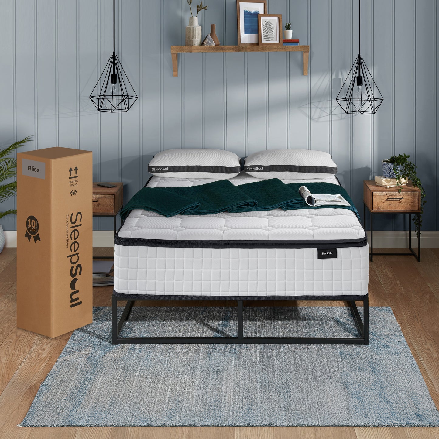 SleepSoul Bliss 2000 King Mattress