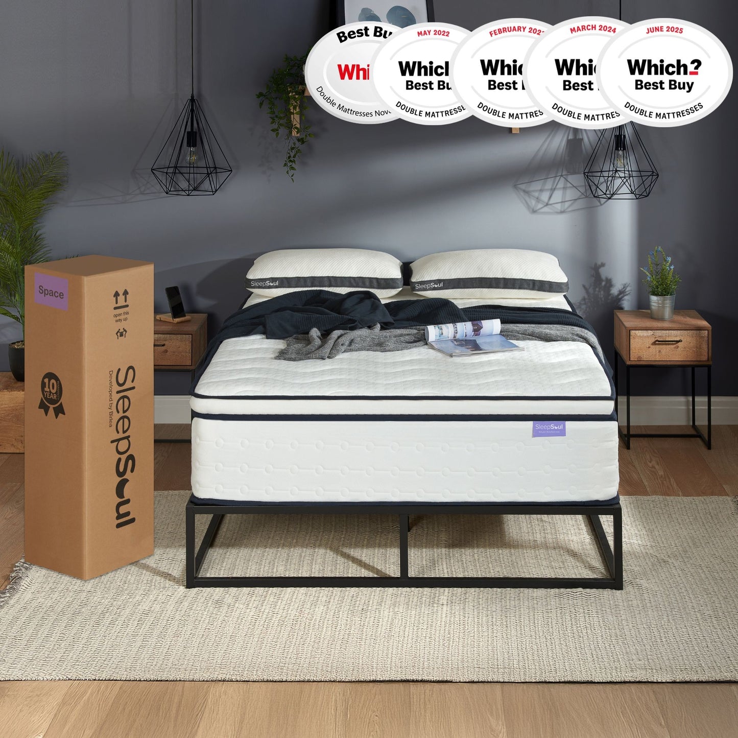 SleepSoul Space King Mattress