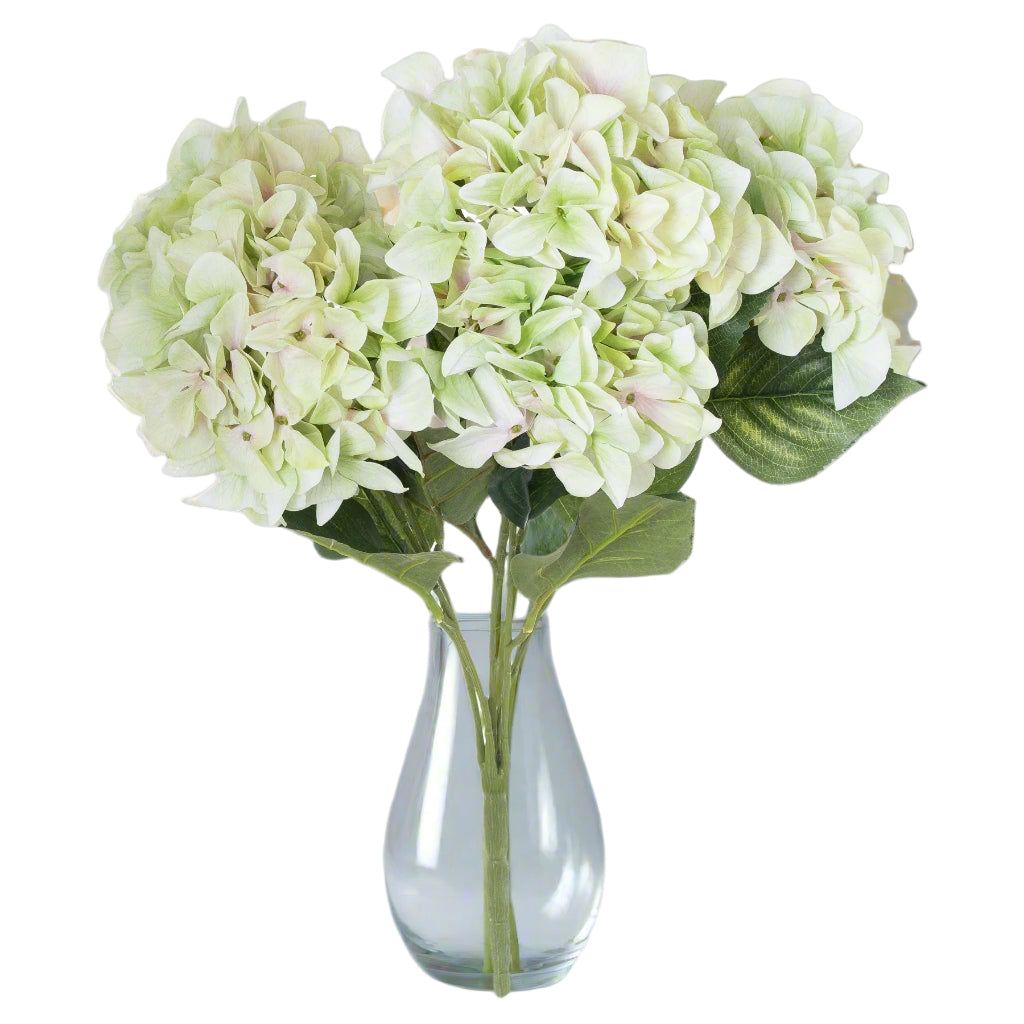Shabby Green Hydrangea Bouquet