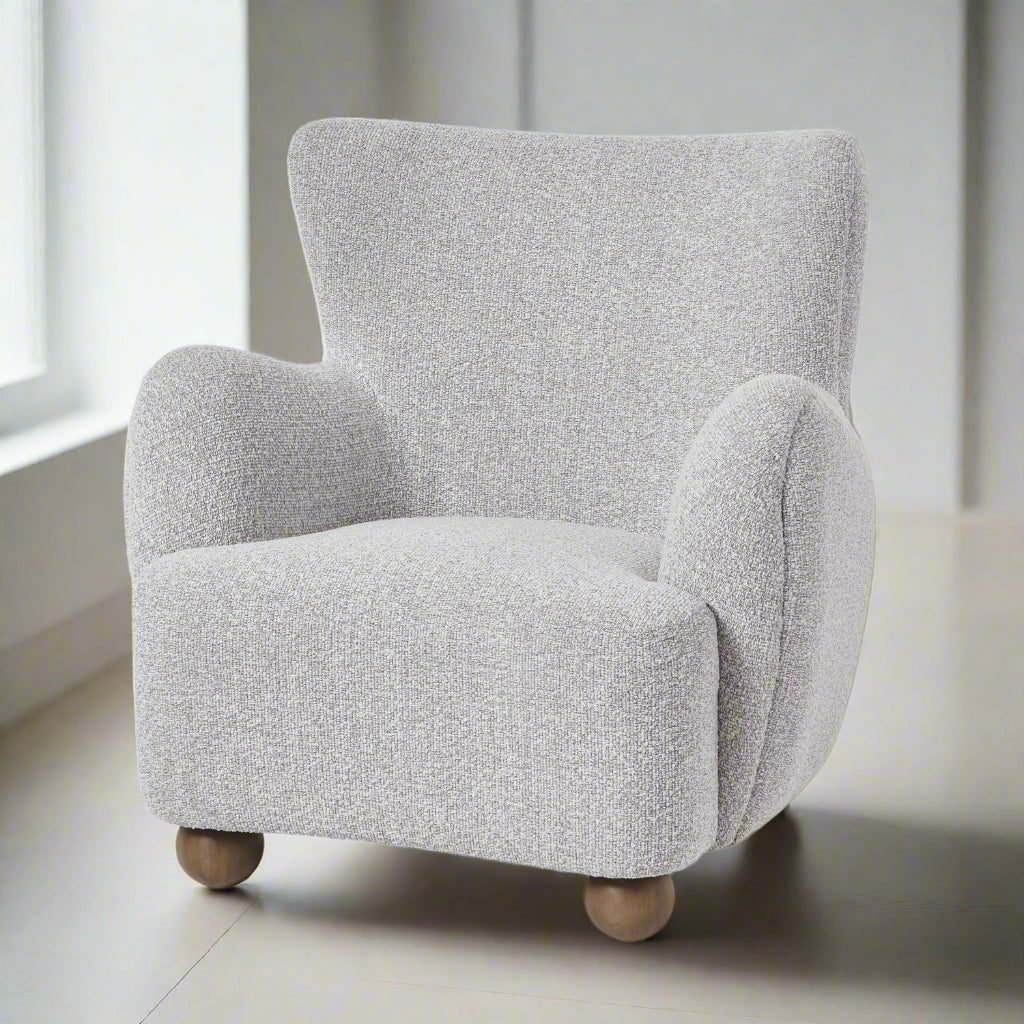 Greige Hui Large Arm Chair
