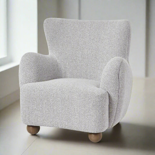Greige Hui Large Arm Chair