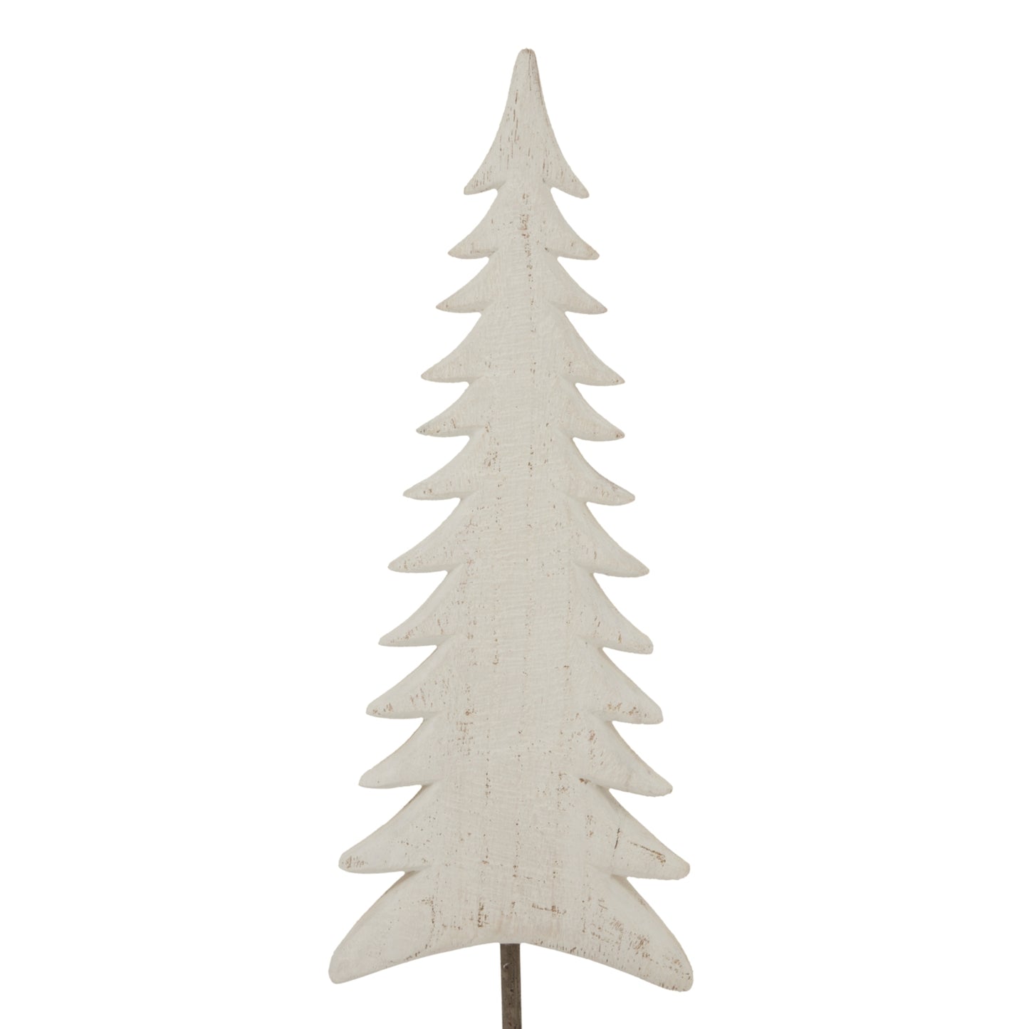 Medium Whitewashed Tall Tree On Stand