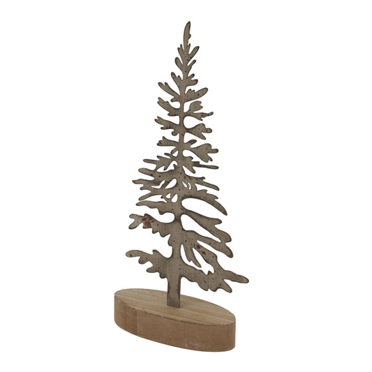 Rustic Silhouette Tree On Stand