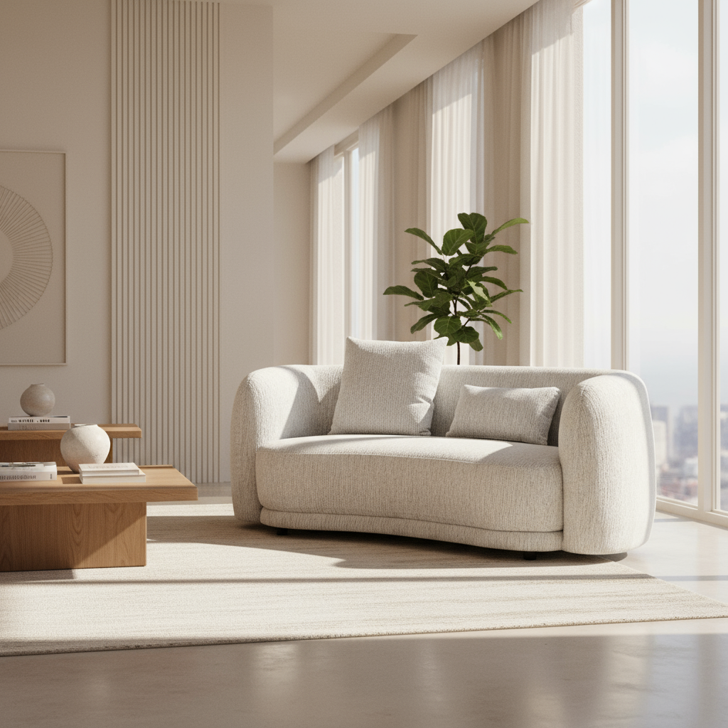 Sorelle Two Seater Sofa With Cushions