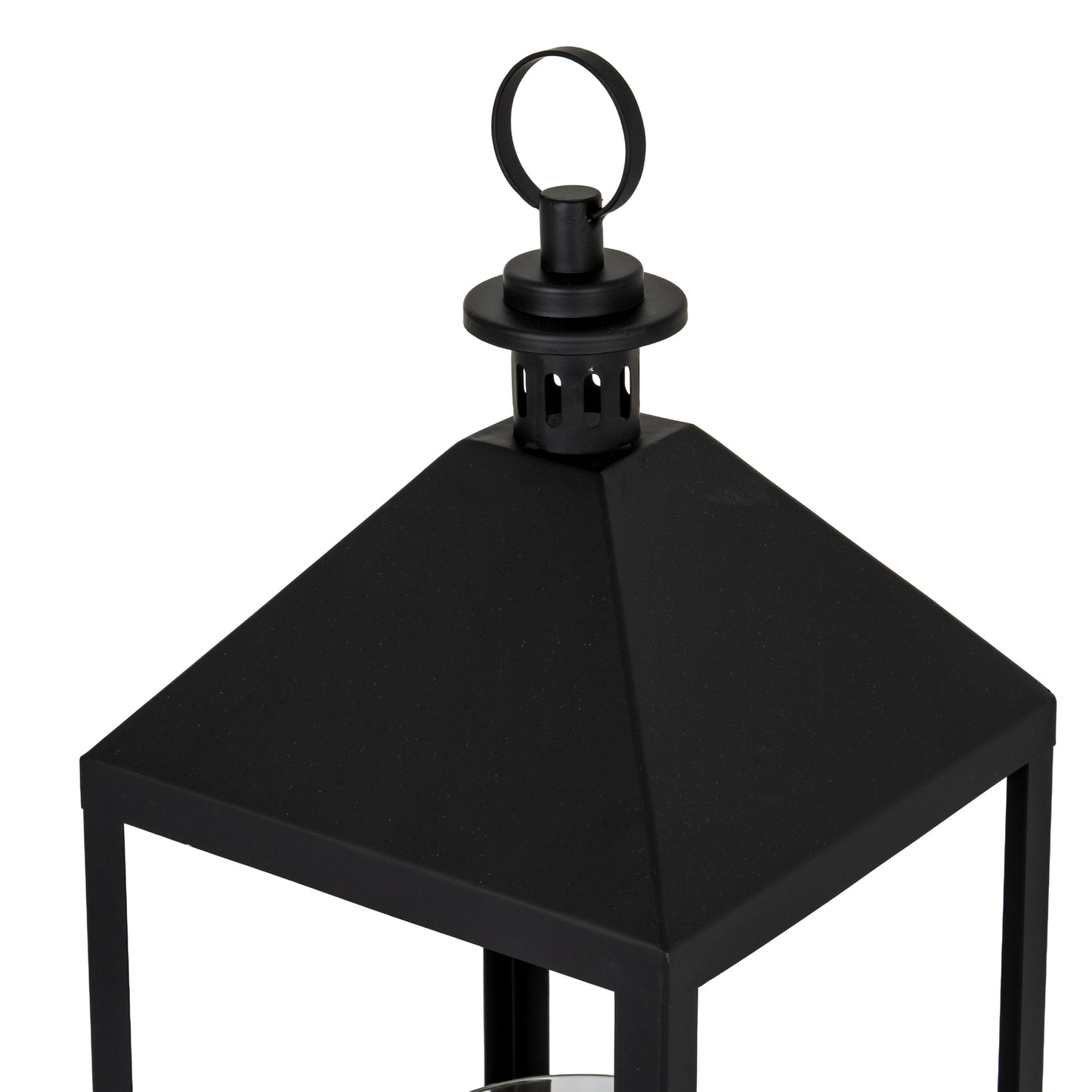 Astra Large Lantern With Glass Candle Holder