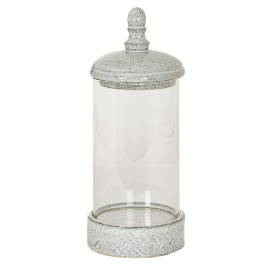 Sona Medium Hurricane Lantern With Lid