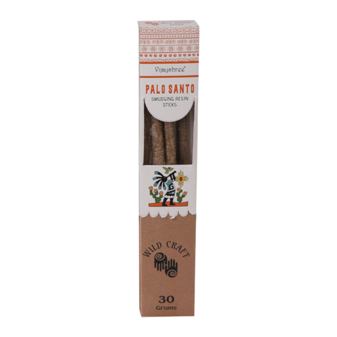 30g Golden Palo Santo Smudging Resin Sticks