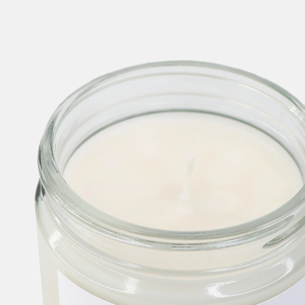 Olive & Stone | Natural Soy Wax Candle - Clear Glass