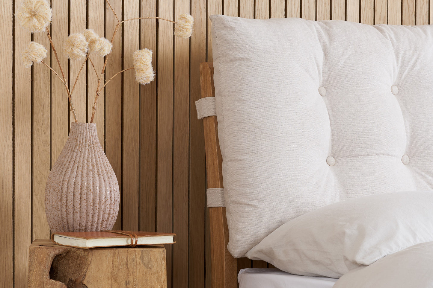Ander Double Bed With Cushion