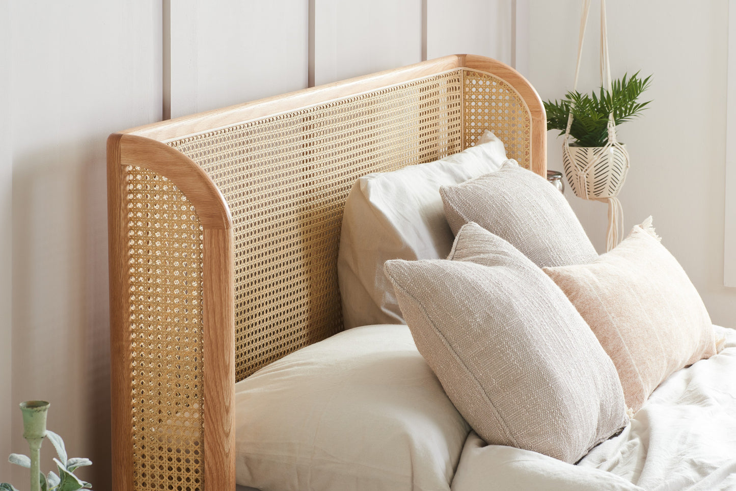 Astrid Double Rattan Bed