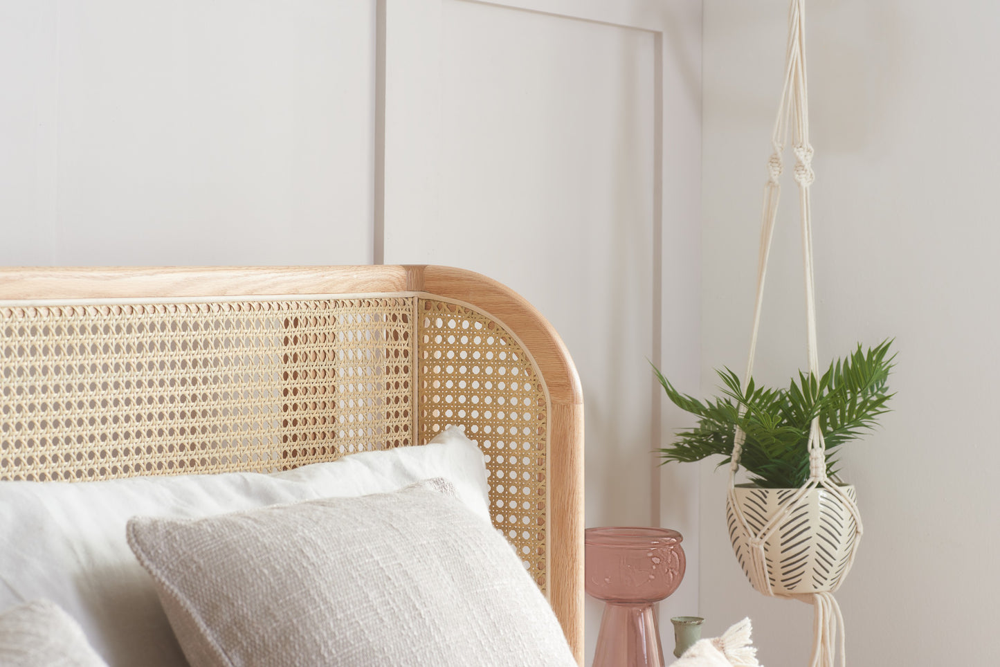 Astrid Double Rattan Bed