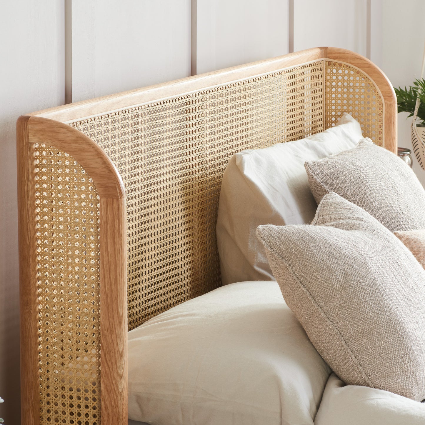 Astrid King Rattan Bed