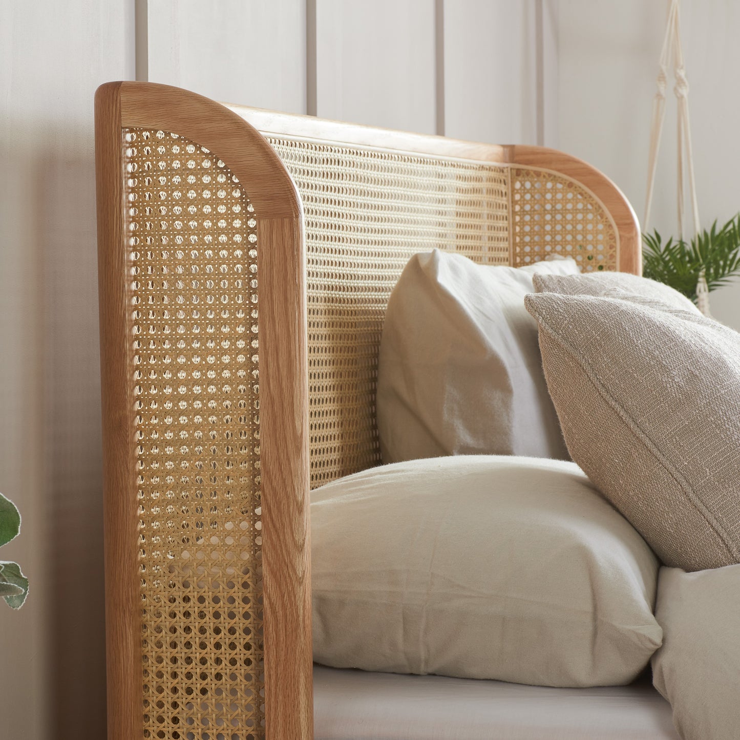 Astrid King Rattan Bed