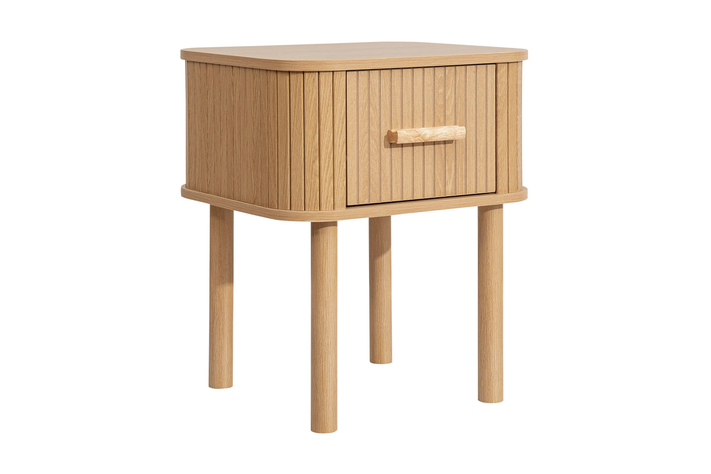 Axel 1 Drawer Fluted Bedside