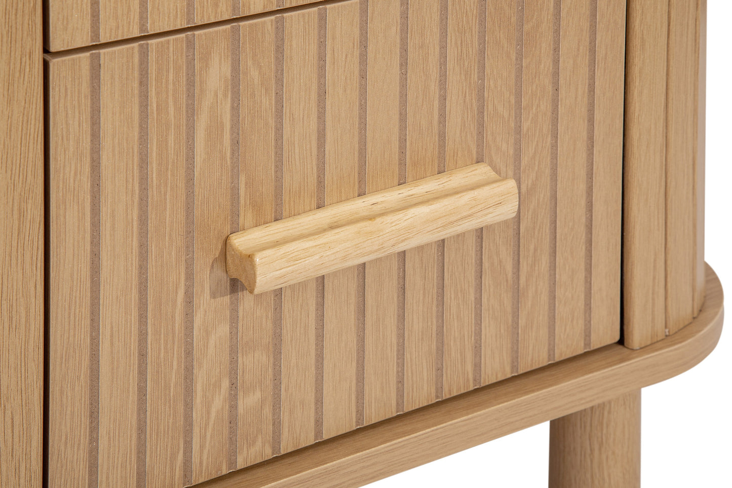 Axel 2 Drawer Fluted Bedside
