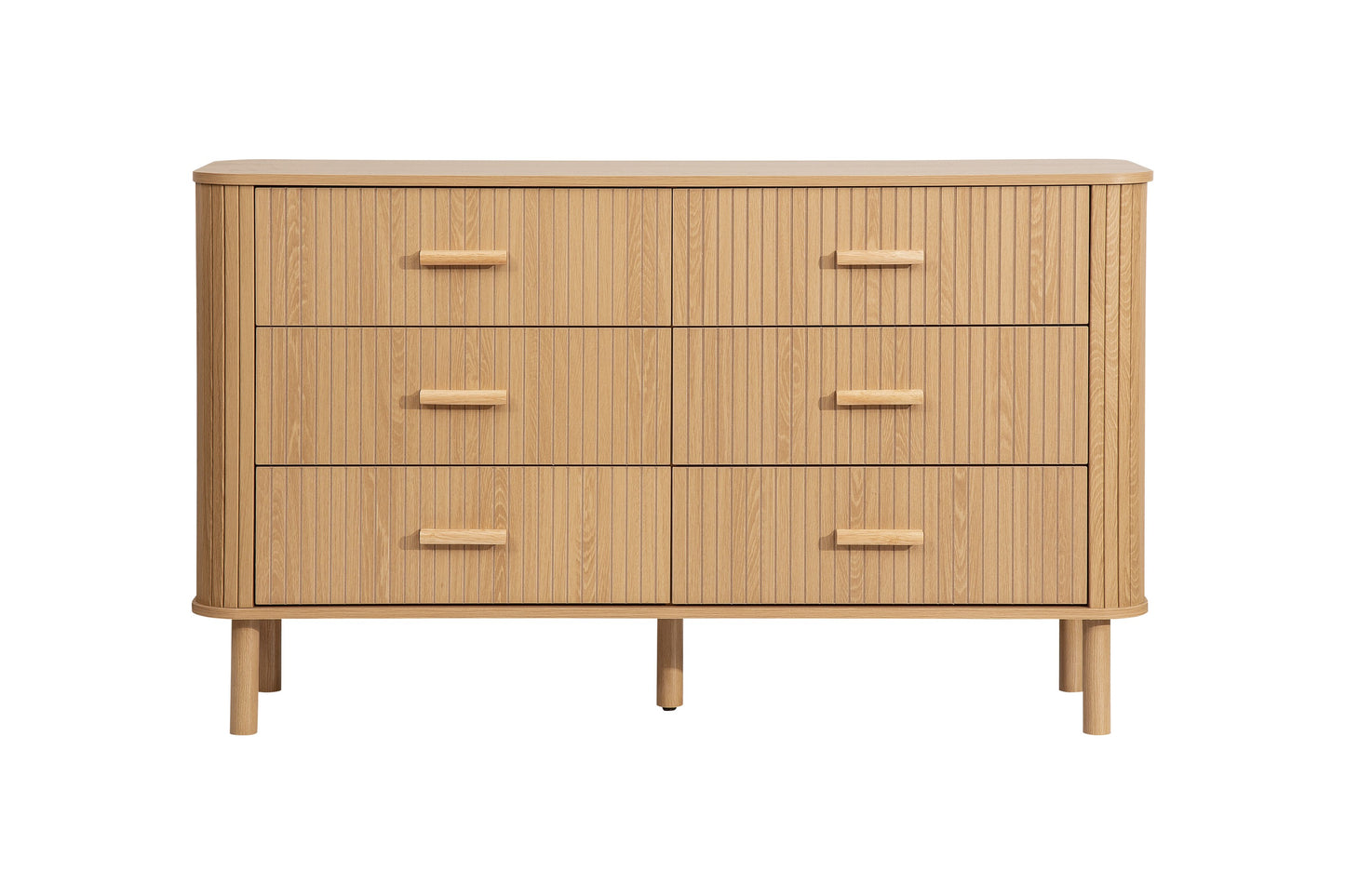 Axel 6 Drawer Fluted Chest