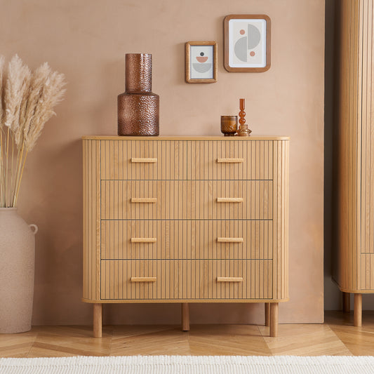 Axel 5 Drawer Fluted Chest