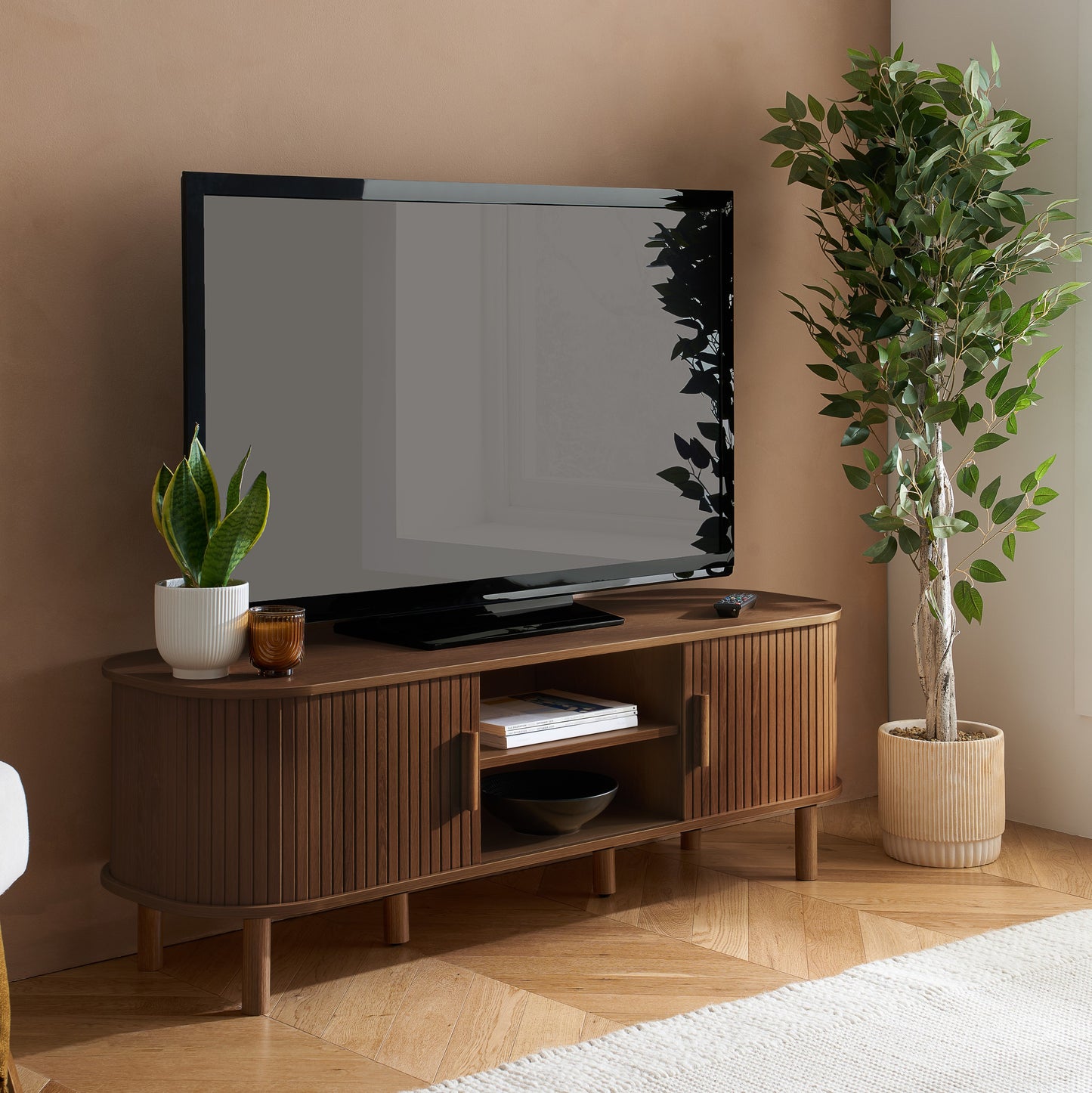 Axel Fluted TV Unit