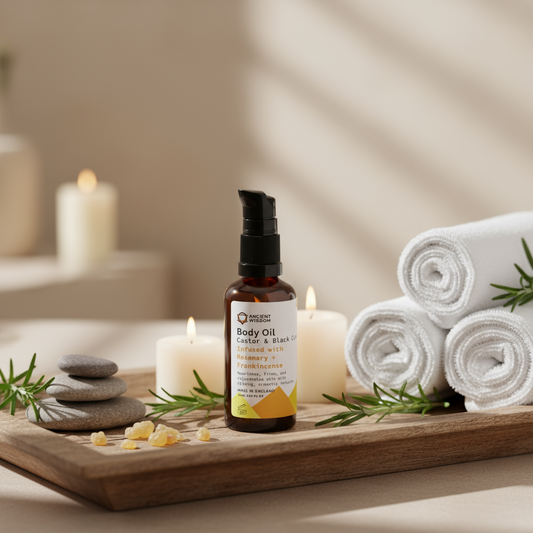 Organic Body Oil 50ml - Rosemary & Frankincense