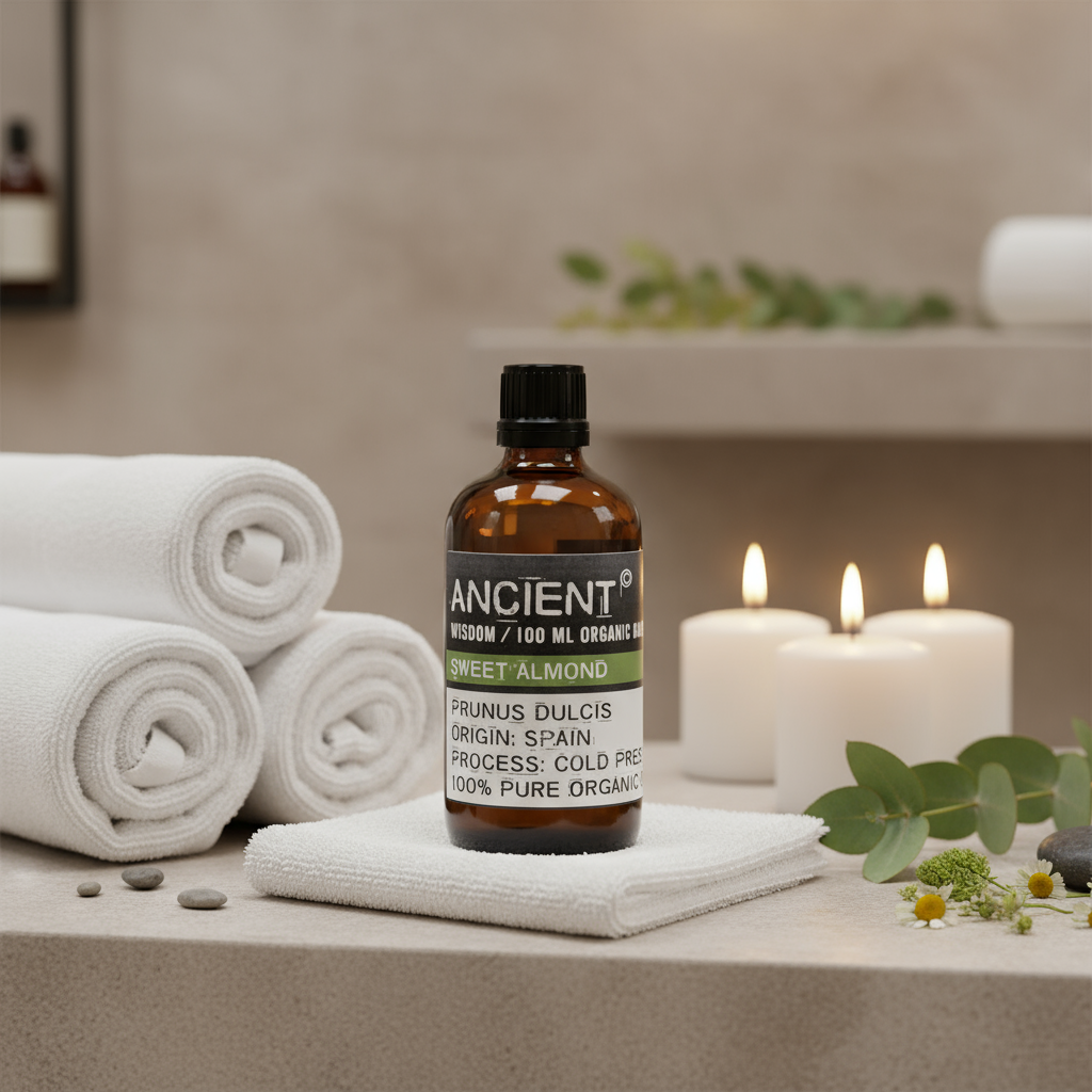 Sweet Almond Organic Base Oil - 100ml