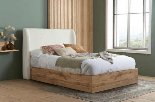 Halfden Double Ottoman Bed