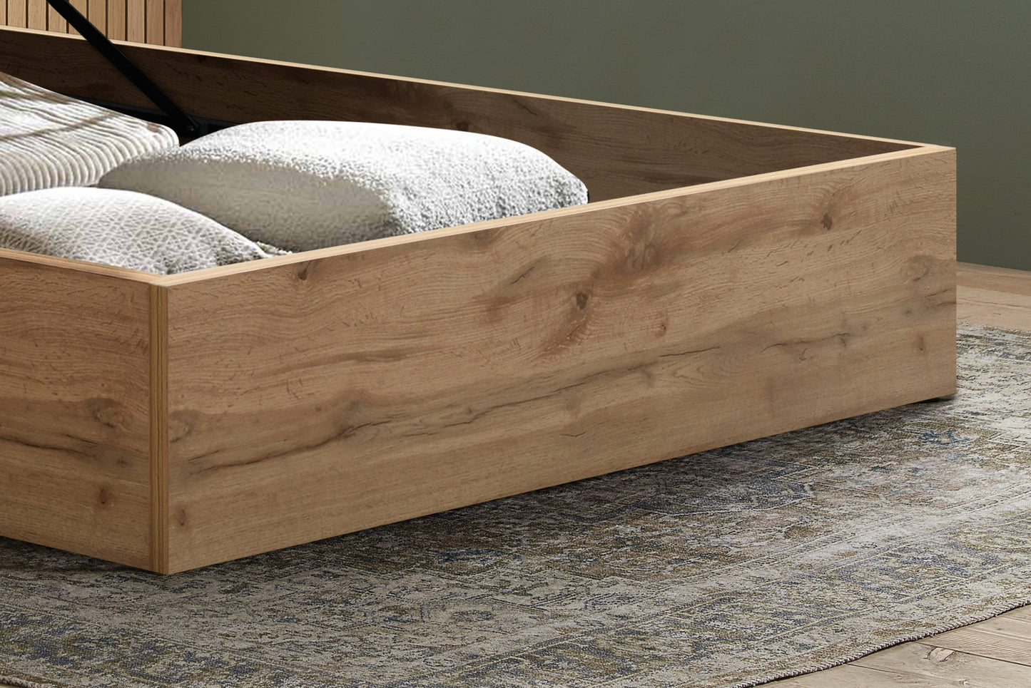 Halfden Double Ottoman Bed
