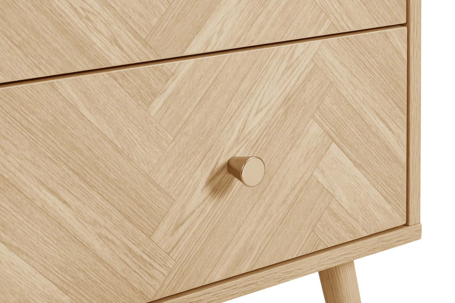 Herringford 2 Drawer Bedside