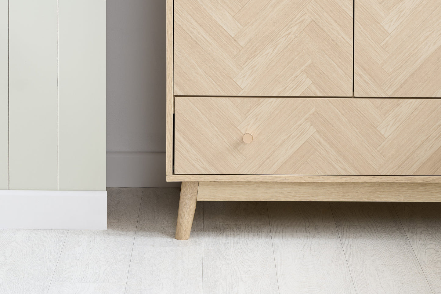Herringford 2 Door 1 Drawer Wardrobe
