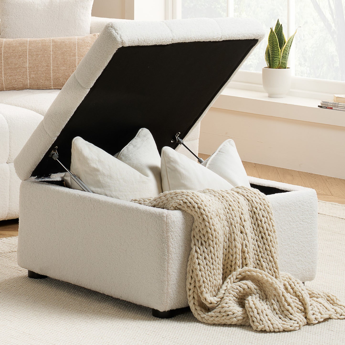 Milo 2 Seater Sofa With Footstool