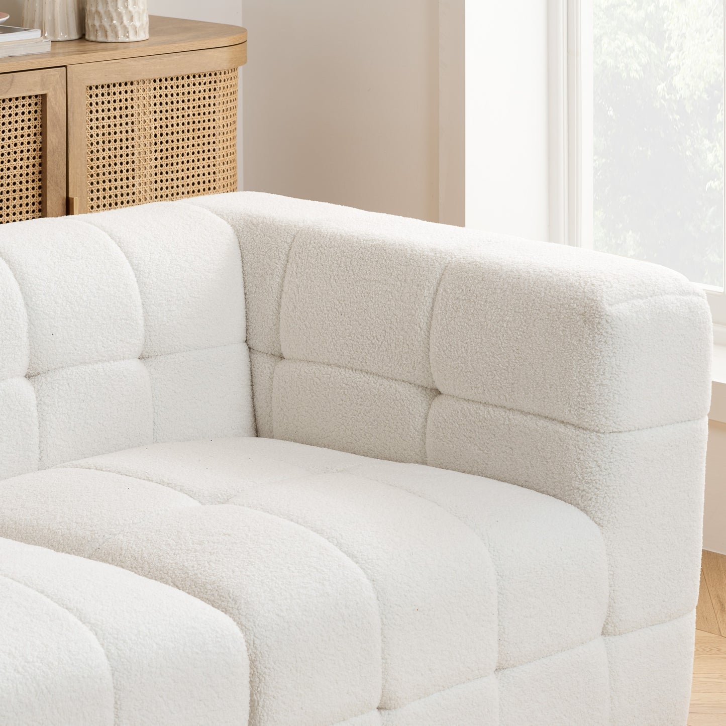 Milo 3 Seater Sofa With Footstool