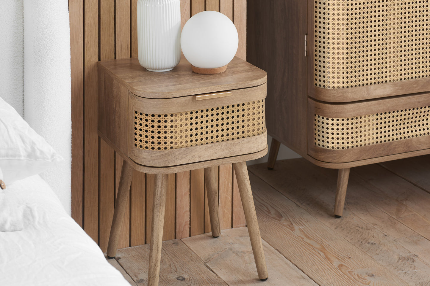 Noah 1 Drawer Bedside