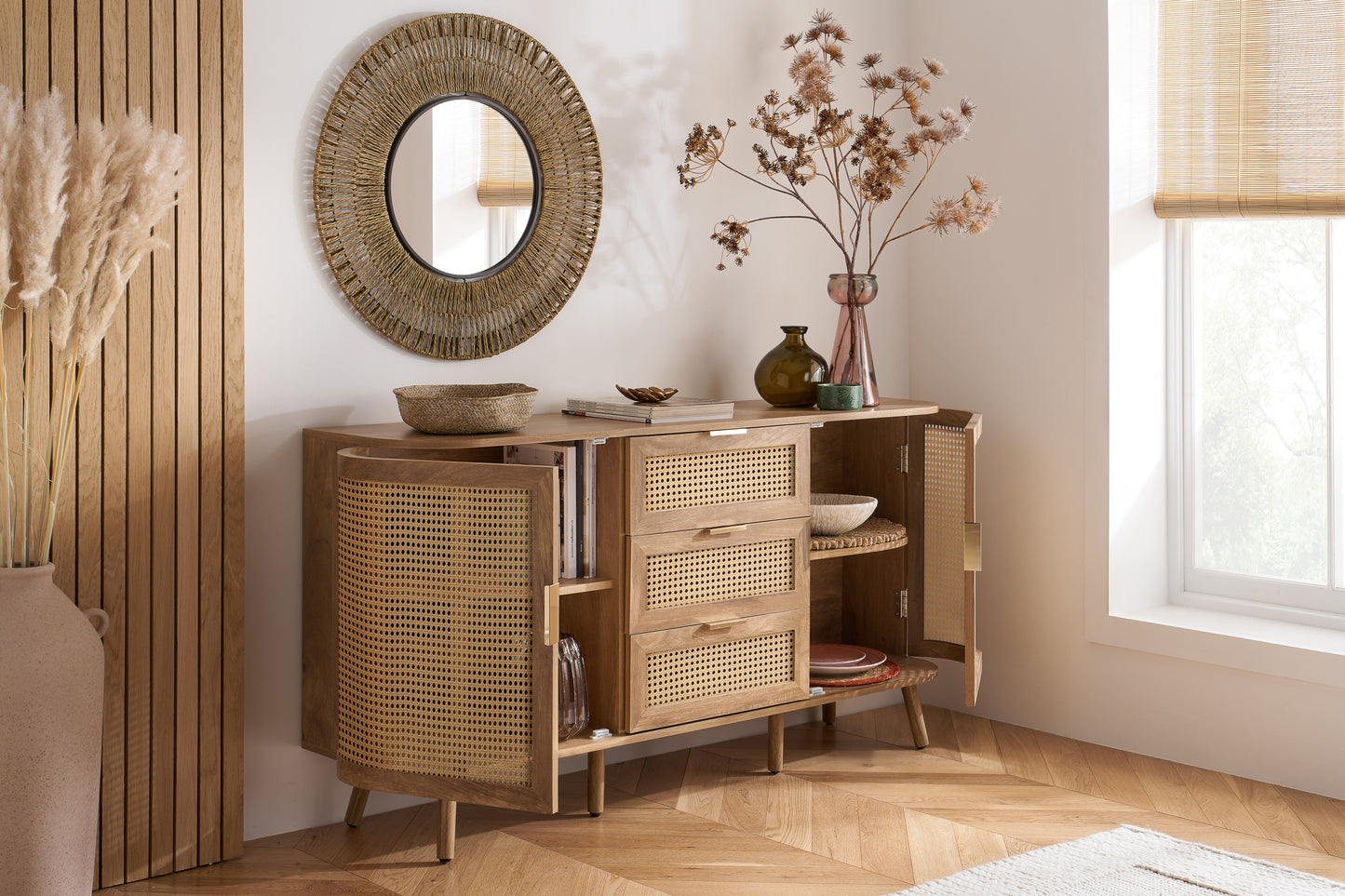 Noah 2 Door 3 Drawer Sideboard