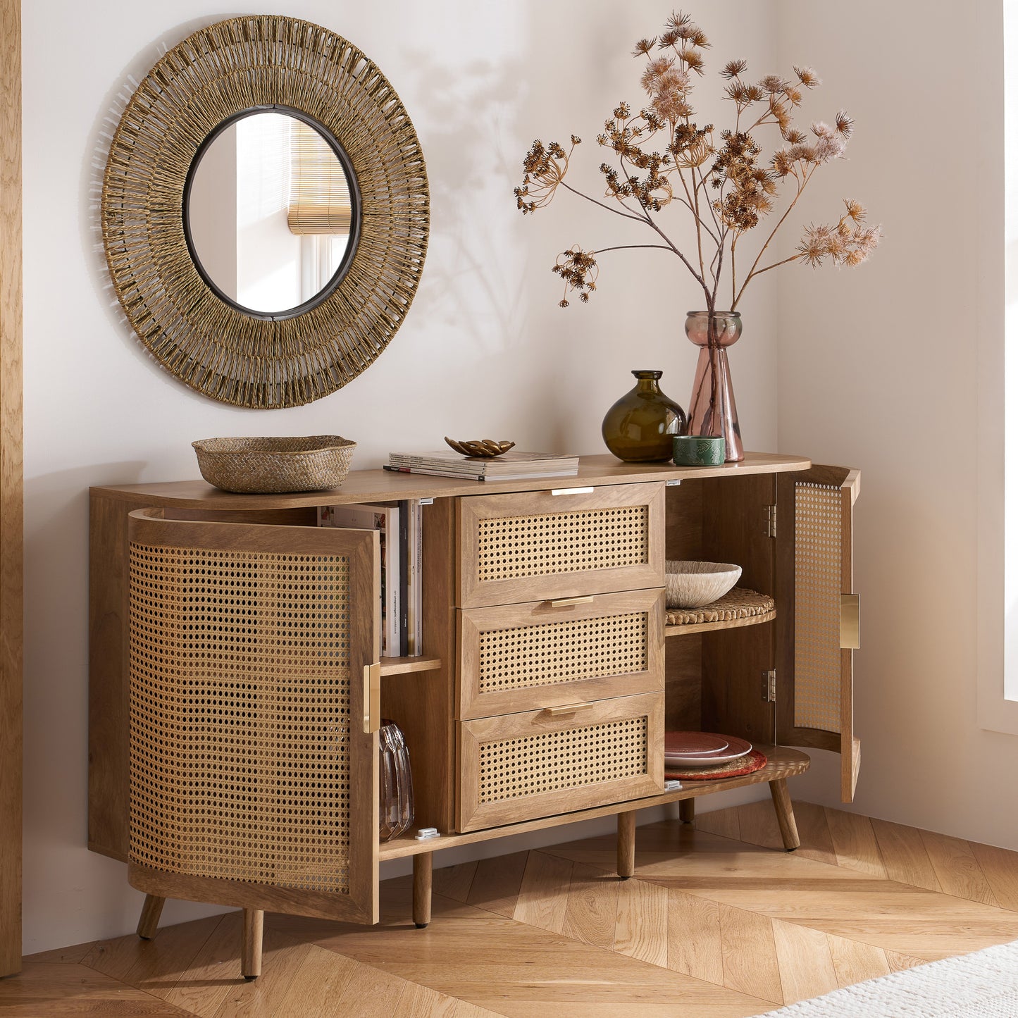 Noah 2 Door 3 Drawer Sideboard