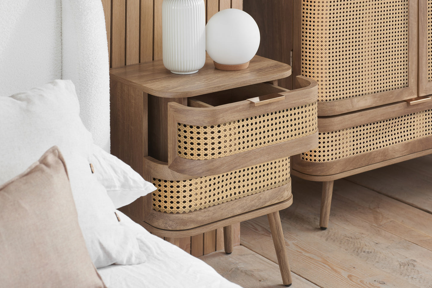 Noah 2 Drawer Bedside