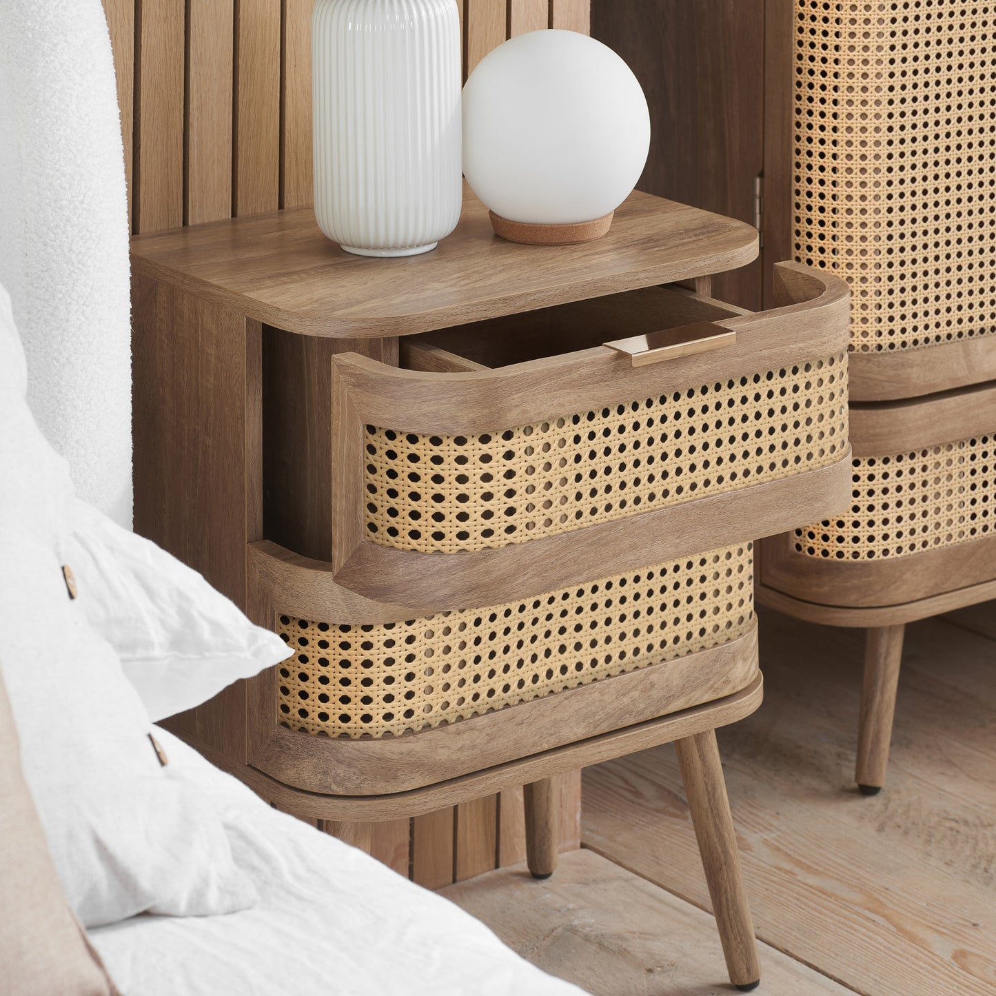 Noah 2 Drawer Bedside