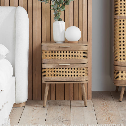 Noah 2 Drawer Bedside