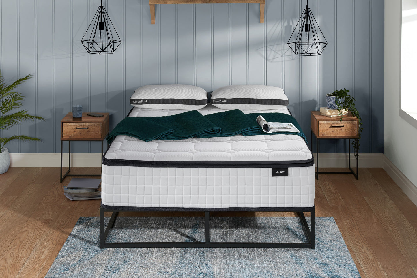 SleepSoul Bliss 2000 Double Mattress
